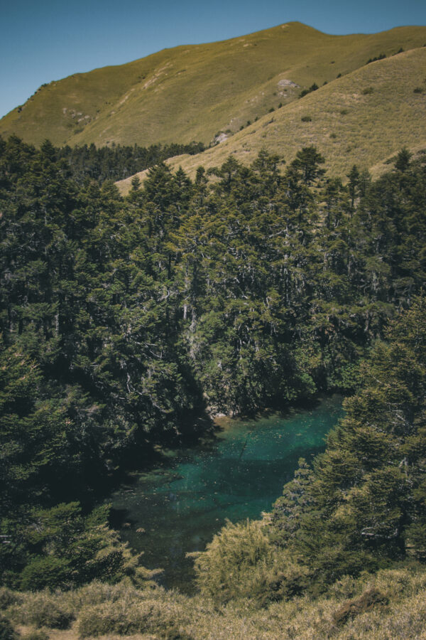 合歡北峰,碧池